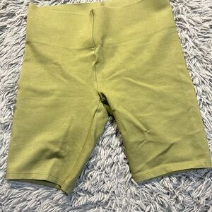 LOFT Khaki Green Athletic Stretch Workout Shorts Size Small DISCOUNTED SHIPPING